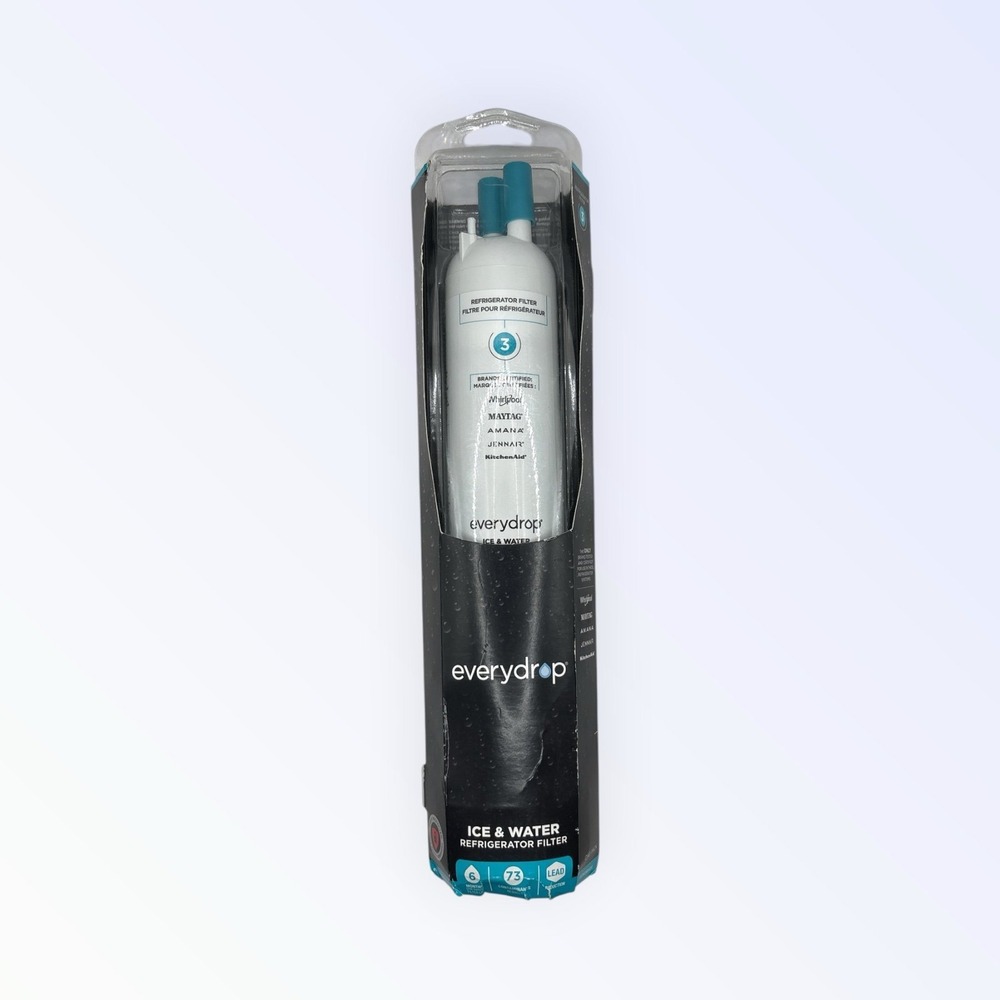 Everydrop by Whirlpool Ice and‎ Water Refrigerator Filter 3 EDR3RXD1.
NwT